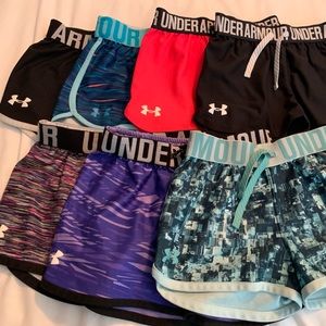 Girls UA shorts